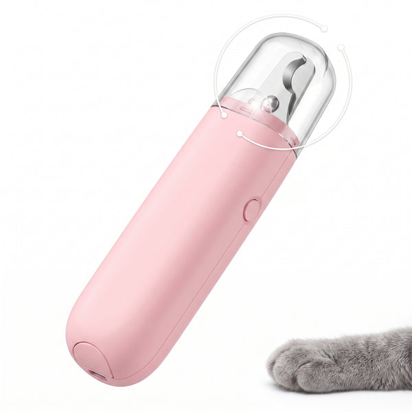 3-in-1 Pet Nail Clipper with LED Light & Nail Grinder