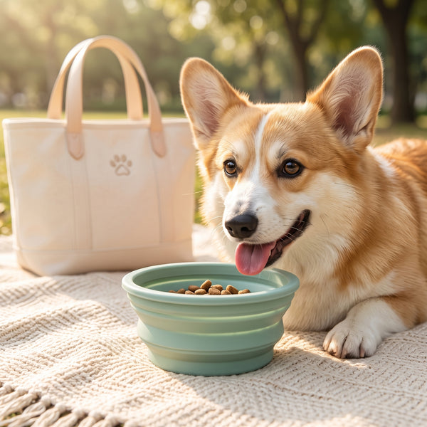 Collapsible Silicone Travel Bowl
