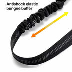 Anti shock elastic bungee buffer detail on leash