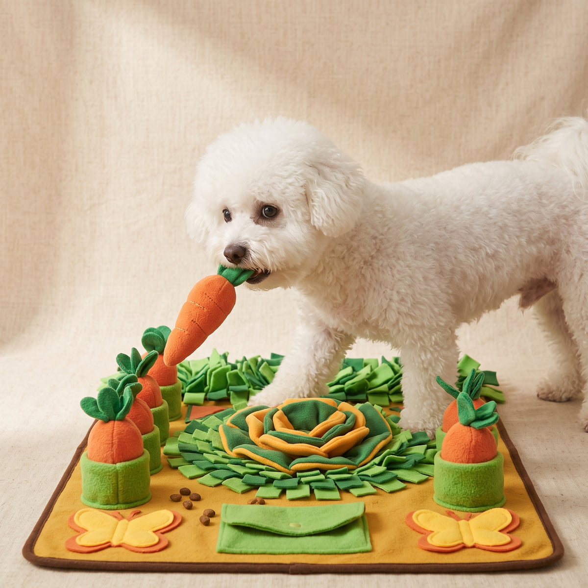 Cora's Petlife Snuffle Mat - side view