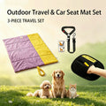 Dog car seat cover set 3 piece travel kit main image