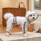 Cora's Petlife Dog Raincoat - lifestyle scene