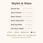 Cora's Petlife Collar Charms Set - style guide