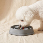 Cora's Petlife Slow Feeder Bowl - side view