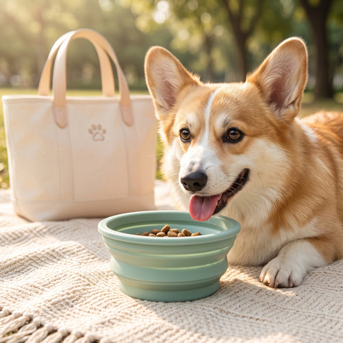 Collapsible Silicone Travel Bowl